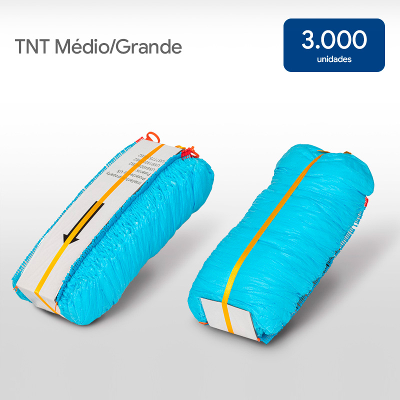 Refil Propé TNT cor Azul p/ Aplicador Médio/Grande 3.000 unidades
